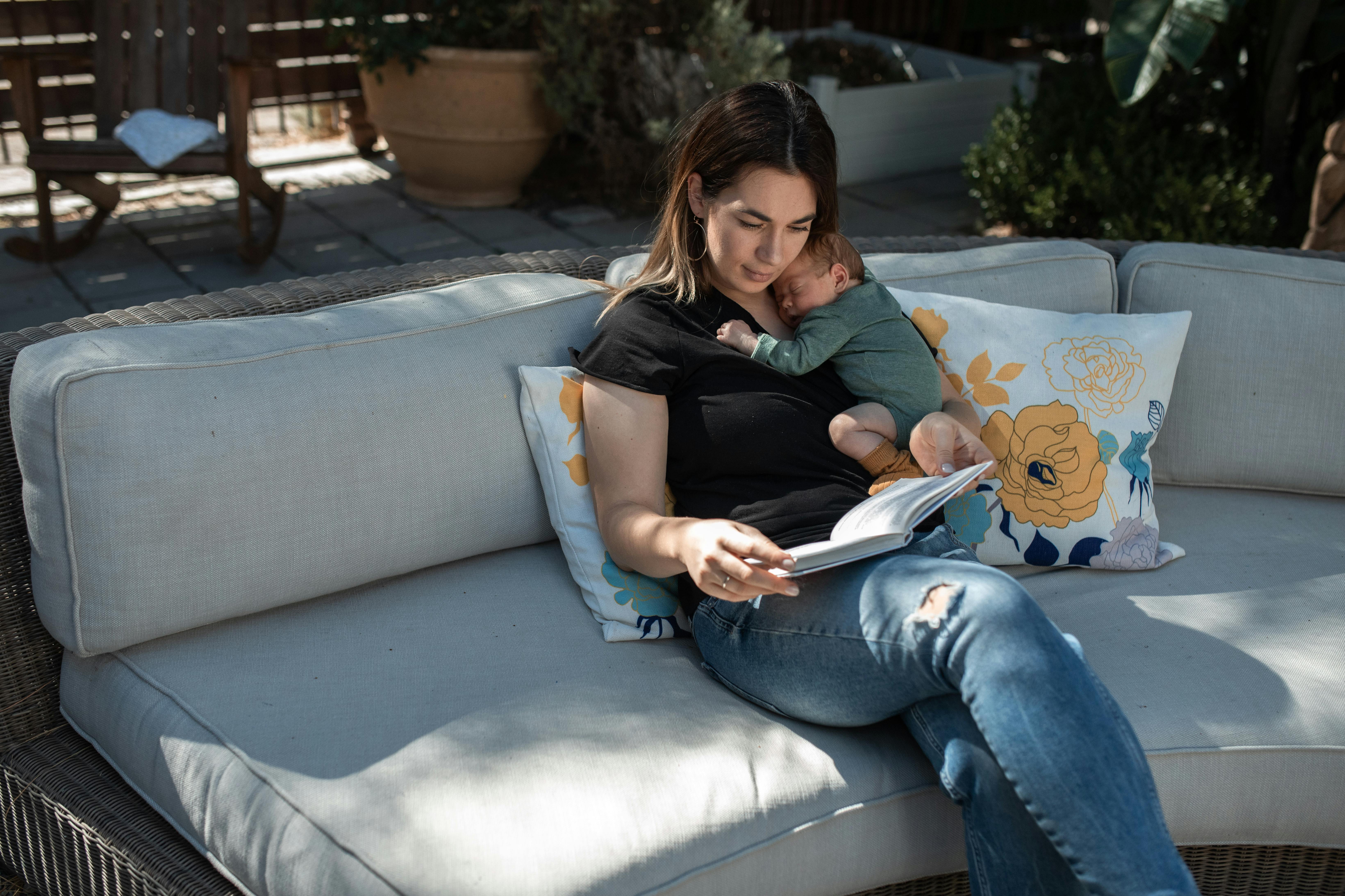 Maman avec son bébé