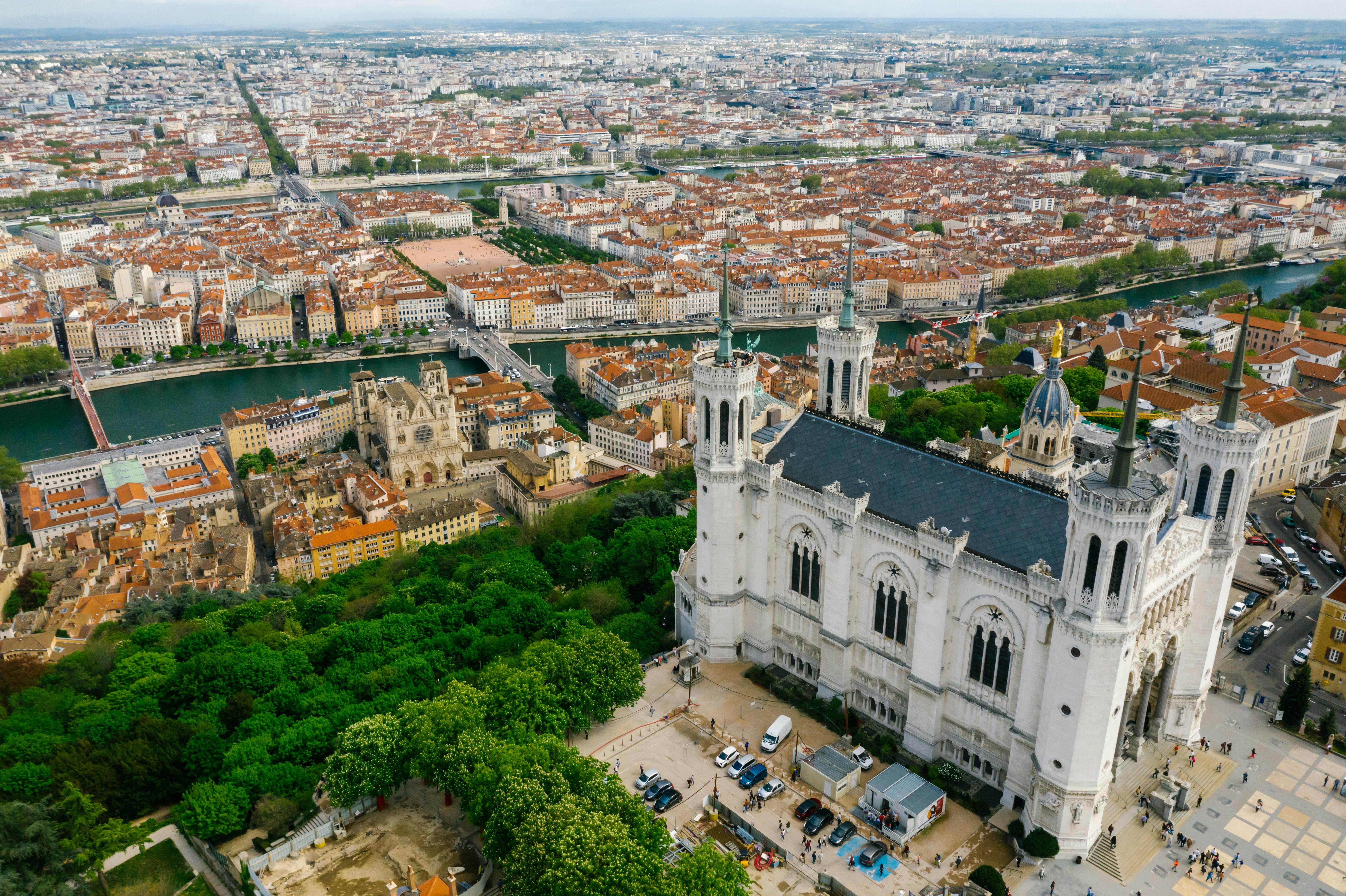 Carte de la zone de livraison Lyon